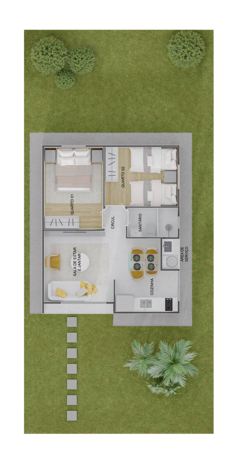 Apartamento à venda com 2 quartos, 135m² - Foto 7